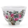Xícaras de chá de porcelana com esmalte azul e branco, incluindo xícaras de mestre, xícaras de convidado e xícaras de degustação, para uso doméstico, adequadas para cerimônias de chá chinesas