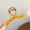 Estilo Novo de Verão Plissado Fashionável High-End Presilha de Laço Grampo de Cabelo Doce Presilha de Tubarão Acessórios de Cabelo na Parte de Trás da Cabeça Promoção Especial