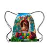 Mochila con Cordón Super Mario Bros Bolsillo con Cinturón Mario Mochila Escolar Bolsa Deportiva de Dibujos Animados para Estudiantes de Primaria