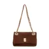 2026 Nuevo Bolso de Cadena Cuadrado con Diseño de Diamantes Estilo Fragancia Pequeña para Mujer, Bolso Cruzado de un Solo Hombro con Sensación de Alta Gama, Bolso Pequeño Cuadrado para el Trabajo