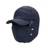 Boné de Baseball com Bico de Pato, Quente para Homens, Forrado com Lã, Espessado, à Prova de Frio, à Prova de Vento, com Proteção para Orelhas, para Viagens ao Ar Livre e Lazer