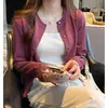 Cardigan de Tricô BM Feminino Fino Estilo Coreano Versátil de Manga Longa para Primavera e Outono de 2026