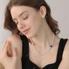 Collar de Perlas Cierre Magnético Piedra Natural Acabado Hecho a Mano Conector Cadena para Suéter Accesorios de Joyería DIY Cuentas