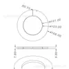 Base de anillo magnético de 166 mm base de inductor 109 base 109 base BASE