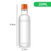 3ml6ml9ml12ml18ml botella de aceite para el viento botella de aceite refrescante botella de vidrio vacía botella de aceite esencial