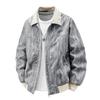 Chaqueta Talla Grande M-XL para Hombre Popular Imagen 3D Chaqueta de Primavera Pareja Retro Americano Detroit Chaqueta de Gama Alta