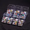 Caja de Set Estándar de Minerales de Piedra Cruda de Cristal Natural Adornos Regalos de Enseñanza de Ciencia Popular para Niños Caja de Set de Colección de Cristales Minerales