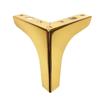 Patas para Muebles de Sofá Mesa de Café Gabinete de TV Mesa de Noche Gabinete de Baño Patas de Soporte Patas Metálicas para Mesa en Forma de Diamante Accesorios de Ferretería