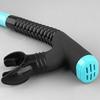 Tubo de Respiración para Snorkel Automático Tipo Seco Total con Boquilla de Silicona, Equipo para Natación y Snorkel Anti-Salpicaduras y Anti-Retorno