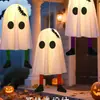 Decoración de Halloween Colgante Fantasma Lámpara Colgante Colgante Luminoso Cadena Festival de Fantasmas Atmósfera de Fiesta de Terror Escena Colgante de Puerta Arreglo