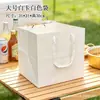 Caixa para viagem de hot pot Jiugongge, caixa para bolo e sobremesa, caixa para bolo de gema de ovo, copo de papel, caixa para embalagem de snow mei Niang