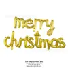 Conjunto de Balões de Natal Letras Merry Christmas Conjunto de Natal Balões de Natal