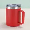 Comércio exterior caneca spray com alça 12oz copo térmico de aço inoxidável com vácuo duplo portátil para exterior copo de café para carro