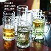 Vaso de vidrio templado al por mayor anticaída comercial para el hogar resistente al calor vaso de cerveza de gran capacidad vaso de burbujas agua potable 6
