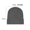 Gorro de Punto con Hilo Core-Spun Transfronterizo, Gorro Pulóver Engrosado con Protección para las Orejas, Gorro de Lana Cálido y a Prueba de Frío de Invierno para Hombre con Protección para las Orejas