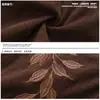 Camisas Longas de Veludo Cotelê Bordadas Florais Estilo Retrô Americano Yipinjia para Homens e Mulheres Camisas Soltas Estilo Preppy Jaquetas Tendência