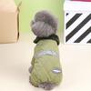 Ropa para Mascotas, Ropa para Perros, Ropa de Otoño e Invierno, Ropa para Mascotas, Abrigo de Algodón con Patrón de Diamantes de Cuatro Patas para Perros Mascotas Invierno 23