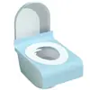 Almofada de Assento de Vaso Sanitário Descartável Esterilizada Totalmente Coberta com Embalagem Vertical Grande para Uso em Viagem Almofada de Assento de Vaso Sanitário para Maternidade