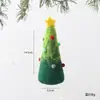 NUCHI Nova Árvore de Natal Mini de Feltro de Lã Transfronteiriça Enfeite de Mesa Decoração de Natal Decoração Pendente de Árvore de Natal