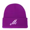 Gorra para hombres y mujeres tendencia de moda coreana gorro con letras bordadas AliExpress Amazon gorra nueva para la cabeza cálida