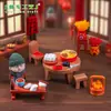 Micro Paisagem Criativa Bolinhos de Ano Novo Produtos de Ano Novo Saco da Sorte Brinquedo de Comida Casa de Bonecas Decorações DIY Acessórios Mini Enfeites Pequenos