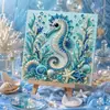 Pintura de Diamantes de Perlas 5D Animales Marinos Transfronterizo Amazon Temu 20*20 DIY Pintura Decorativa Venta al por Mayor en Grandes Cantidades