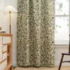 Decoración Navideña Americana Country Más Vendida de Amazon Dormitorio Sala de Estar Cortinas con Estampado Floral Blackout para Ventana Abuhardillada Venta al por Mayor de Fábrica