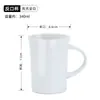 Tazas de Cerámica con Logo Personalizado para Uso en Casa, Regalos Promocionales, Tazas de Café, Tazas Mate al por Mayor con Tapas y Cucharas