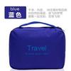 Versión coreana 2017 de suministros de almacenamiento de viaje impermeables que se pueden colgar en la bolsa de lavado con letras, bolsa de cosméticos, suministro de fábrica
