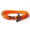 Pulsera de Moda Negra de Estilo Marino con Ancla, Tejida a Mano, Multicapa de Nylon para Hombres y Mujeres