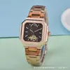 2025 Atravessando Fronteiras Aliexpress Fornecimento de Relógio Mecânico Masculino Estilo Casual Quadrado Moda Baida Watch Dropshipping