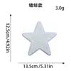 Bordado de Toalla Parche Bordado de Estrella de Cinco Puntas Estilo de Coser Decoración para Ropa Bolsa Zapato Sombrero Accesorios DIY Parche Bordado