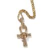 Hip-Hop Fofo Primavera Novo Produto Olho de Hórus Pingente Cruz Ankh Retrô Versátil Acessórios de Joalheria Atacado
