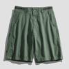 Pantalones cortos de trabajo pantalones de hombre verano ropa de trabajo japonesa delgados rectos elásticos pantalones deportivos pantalones casuales de hombre al por mayor