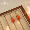 Ai Tong Jewelry Está Diseñado con un Sentido de Lujo Ligero y Elegancia de Alta Gama, Presentando Diseños Deslumbrantes y Elegantes, Aretes de Nicho, Aretes de Perlas con Borlas