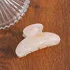 Produto Transfronteiriço Mais Vendido da Amazon: Presilha de Cabelo de Acrílico Colorido com Efeito Ondas d'Água, Presilha para Rabo de Cavalo Alto, Pente de Cabelo, Acessório de Cabelo para Meio Preso