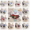 Colgantes de peces geniales, peces flácidos, peces que yacen planos de los residentes de Fondo de Bikini, accesorios para llaveros, chales de Navidad