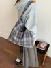 Nueva Bolsa de Tela Bolso Tote Estudiante Portátil Simple Casual Bolso de Axila para Mujer Gran Capacidad Viajero Estilo Bosque Bolso de Hombro de Moda