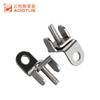 Accesorios para Cortineros Pie de Posicionamiento Cabezal de Bloqueo Tornillos y Tuercas Multiespecificación Tapones de Expansión Accesorios Hebilla de Bloqueo Universal Colgador