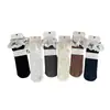Zapatos y calcetines para niñas, calcetines de encaje con mini lazo estilo coreano ins para primavera y otoño, calcetines de media pantorrilla para niñas de otoño e invierno