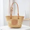 Bolsa Tote Grande Estilo Francês Luojia para Mulheres, Adequada para Férias, Compras, Uso Casual, Bolsa de Ombro, Material Semelhante ao Papel, Novo Modelo 2023