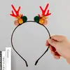Faixas de Cabeça e Tiara de Natal para Adultos e Crianças, Faixas de Cabeça de Natal com Galhos, Acessórios de Cabeça de Natal