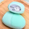 Limpador Facial de Silicone Elétrico Escova de Lavar Rosto Limpador de Poros Bateria Limpador Facial à Prova d'Água Massagem Beleza Lavador Facial