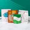 Fábrica auto-portante sacos selados alimentos personalizados sacos de embalagem plástica chá escuro folha de alumínio impressão de cor sacos personalizados