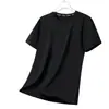 Fabricante Original Camiseta de Manga Curta Masculina Verão Solta Secagem Rápida Respirável Tamanho Grande Manga Meia Malha Top Esportivo
