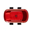 Mini Luz Trasera para Bicicleta 5 LEDs Recargable Cuatro Velocidades Ajustables Bicicleta Infantil Instalación Portátil Advertencia de Rodada Nocturna Luz Trasera