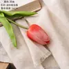 Mini Tulipa Flores Artificiais Transfronteiriças Amazon Wish Decorações de Casamento Estilo Ins Fabricante de Flores Artificiais Rosa