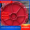Tampa de poço de ferro fundido plástico 700*800 F900 E600 D400 tampa de poço pesada Tampa de poço leve Tampa de poço com peso