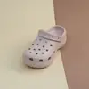 Zapatos con Agujeros tipo Nube para Mujer 2026 Verano Nuevas Sandalias de Exterior Suela Gruesa Antideslizantes Tendencia Celebridad de Internet Sandalias de Playa