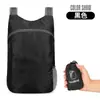 Mochila plegable, mochila ligera para exteriores, mochila de viaje, mochila de senderismo, bolsa de almacenamiento portátil, disponible para venta al por mayor